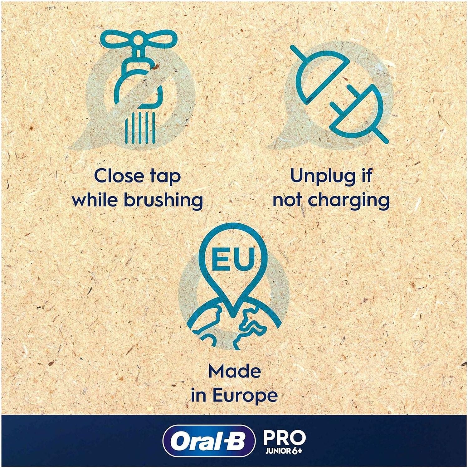 Buy Oral-B,Oral-B Pro Junior Kids Electric Toothbrush, Gifts For Kids, 1 Toothbrush Head, 3 Modes With Kid-Friendly Sensitive Mode, For Ages 6+, 2 Pin UK Plug, Green - Gadcet UK | UK | London | Scotland | Wales| Near Me | Cheap | Pay In 3 | Toothbrushes